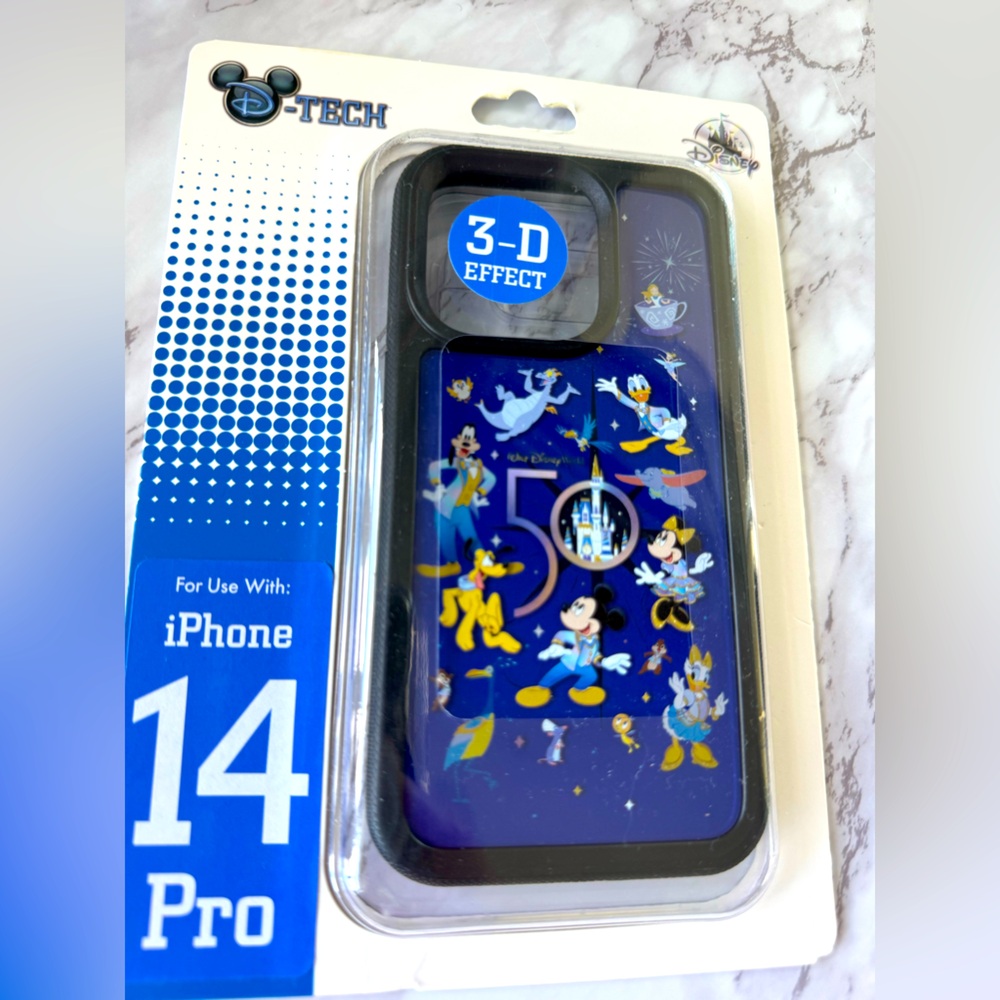 Disney Parks D-Tech 50th Anniversary Collector’s iPhone 14 Pro Case